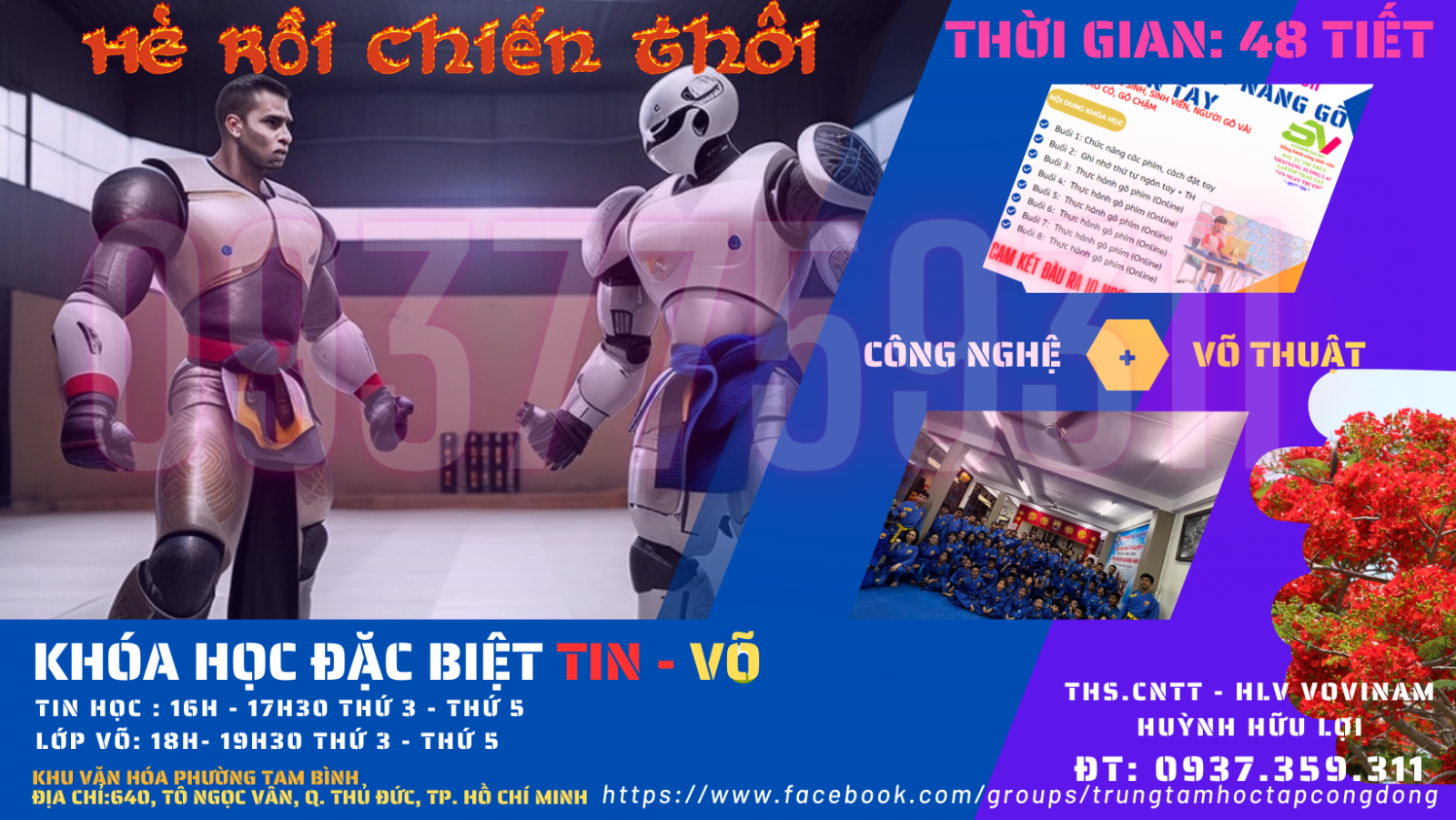 Lớp võ vovinam tự vệ